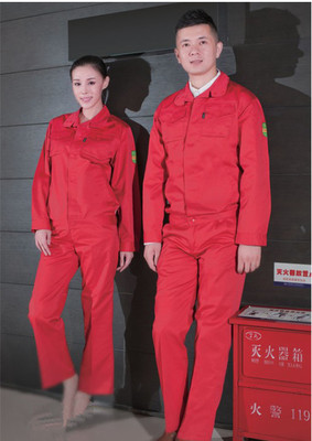 大红防静电服