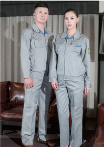 烟灰拼兰灰防静电服